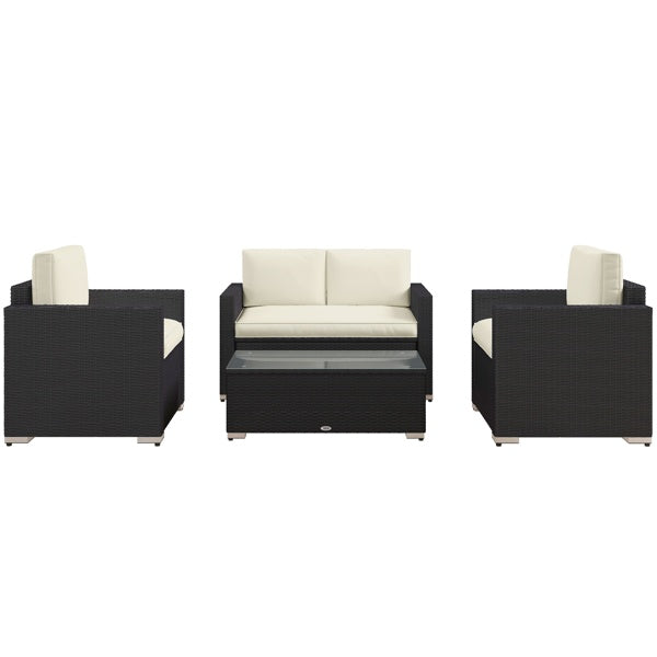 4 Piece Patio Furniture Set