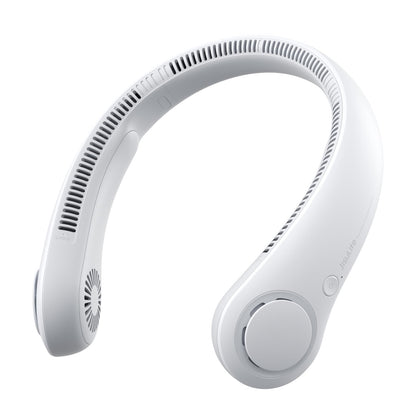 JISULIFE Portable Neck Fan, Hands Free Bladeless Fan, 5 Speeds, 4000 mAh