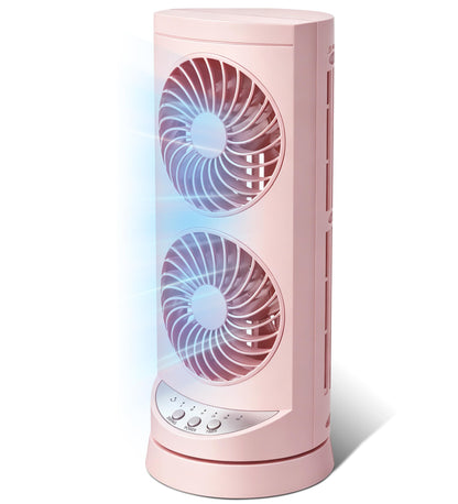 Personal Tower Cooling Fans that Blow Cold Air,25dB Quiet Fan with 24ft/s