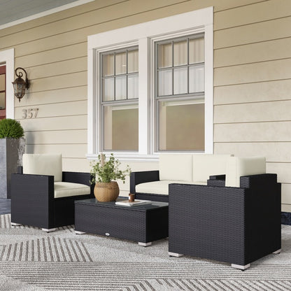 4 Piece Patio Furniture Set