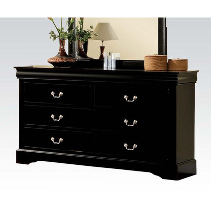 Black Louis Philippe III Dresser