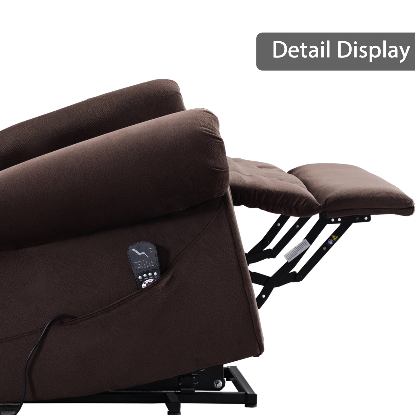 Electric Lift Recliner with Heat Therapy and Massage