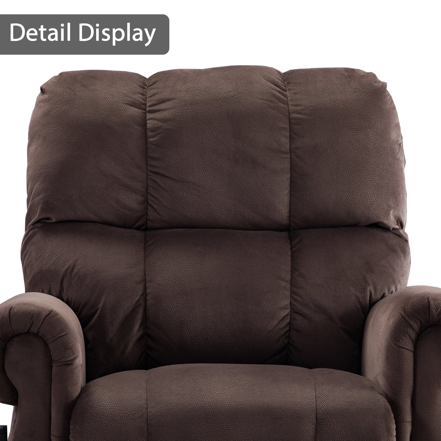 Electric Lift Recliner with Heat Therapy and Massage