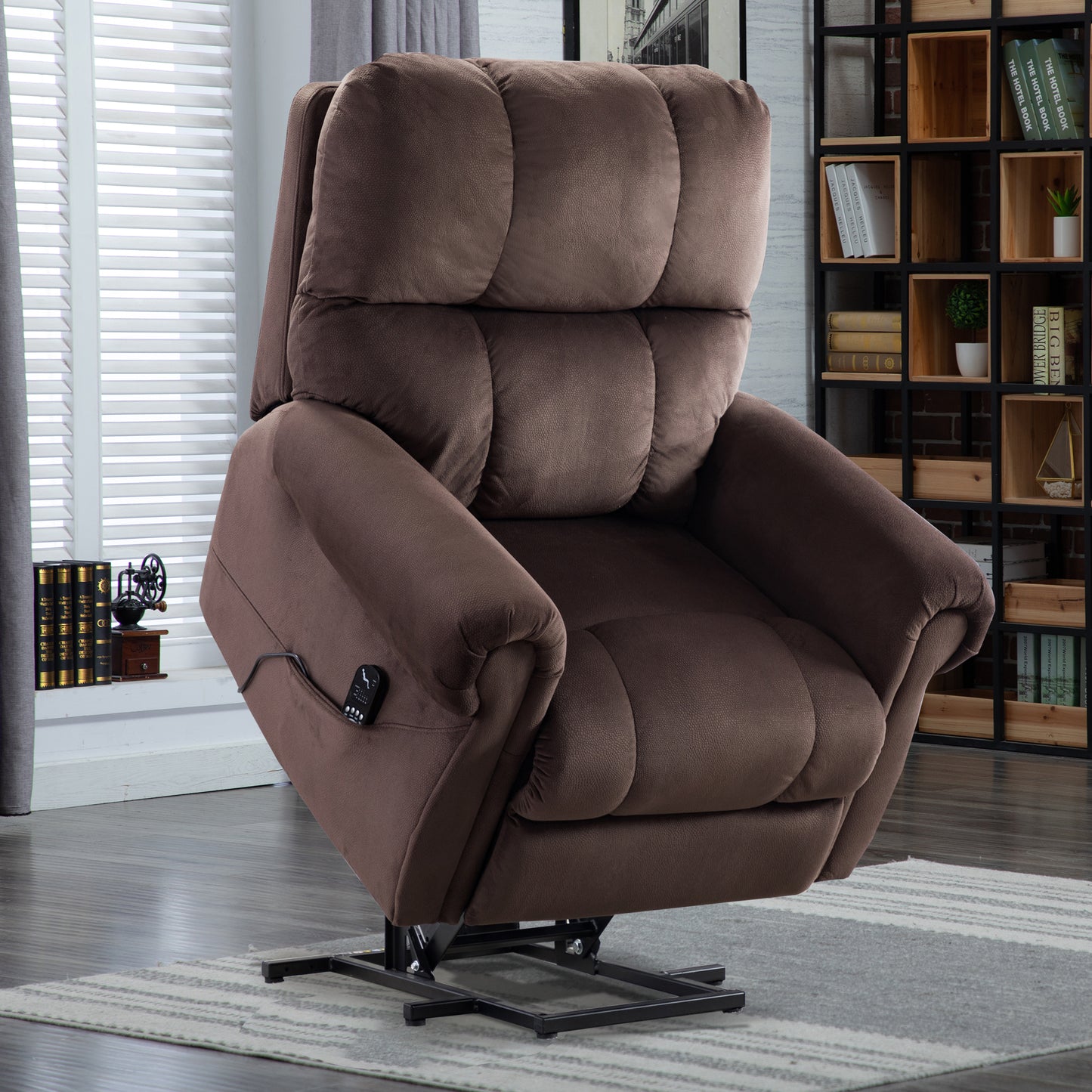 Electric Lift Recliner with Heat Therapy and Massage