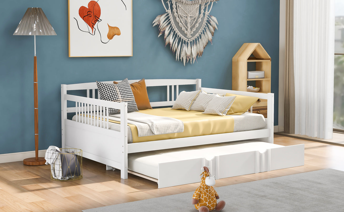 White Full Size Daybed