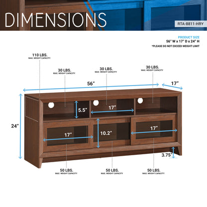 Modern TV Stand with Storage for TV Screens Up To 55''