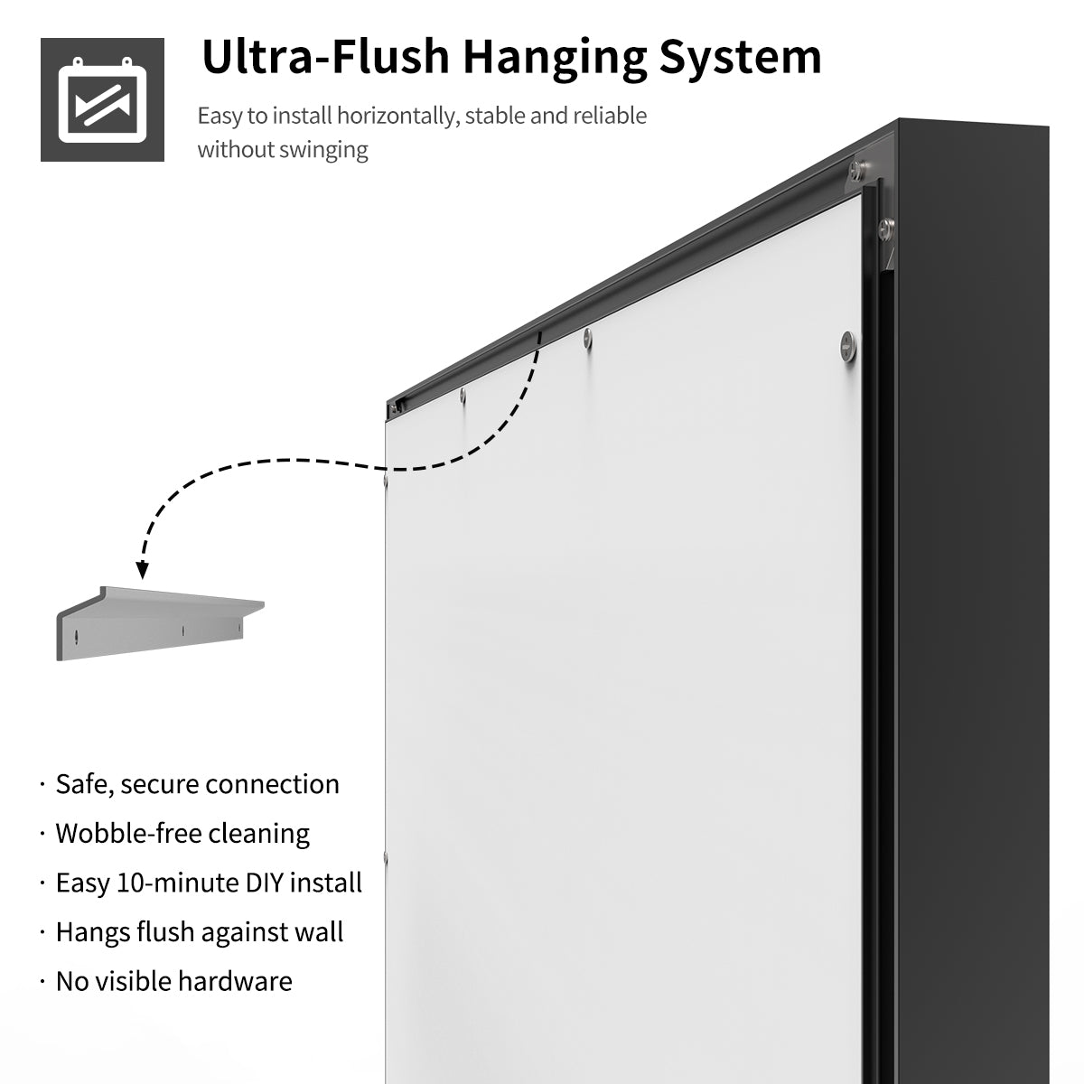 Bathroom Mirror with LED Lights and Anti-Fog Memory