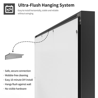 Bathroom Mirror with LED Lights and Anti-Fog Memory