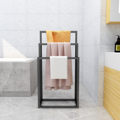 Metal Freestanding Towel Rack