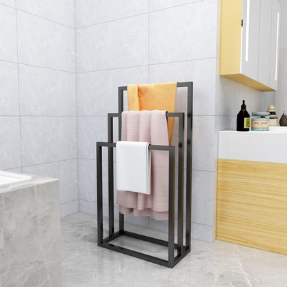 Metal Freestanding Towel Rack