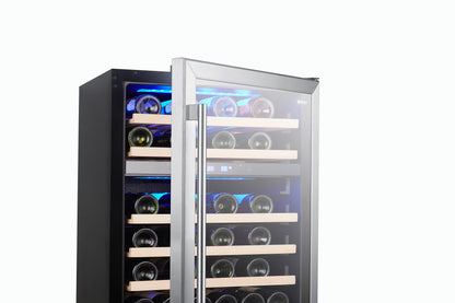 SOTOLA 24 inch 46 Bottle Wine Cooler Cabinet