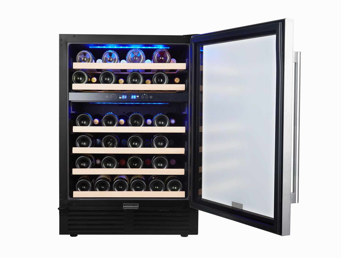 SOTOLA 24 inch 46 Bottle Wine Cooler Cabinet