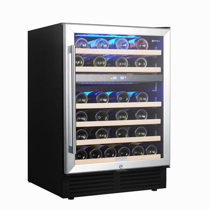 SOTOLA 24 inch 46 Bottle Wine Cooler Cabinet