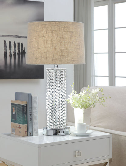 Britt Table Lamp in Chrome