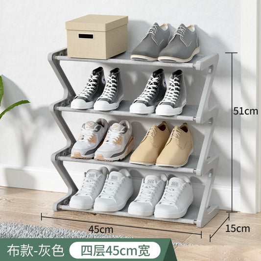 Multi-layer Assembled Shoe Rack Stainless Steel