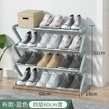 Multi-layer Assembled Shoe Rack Stainless Steel