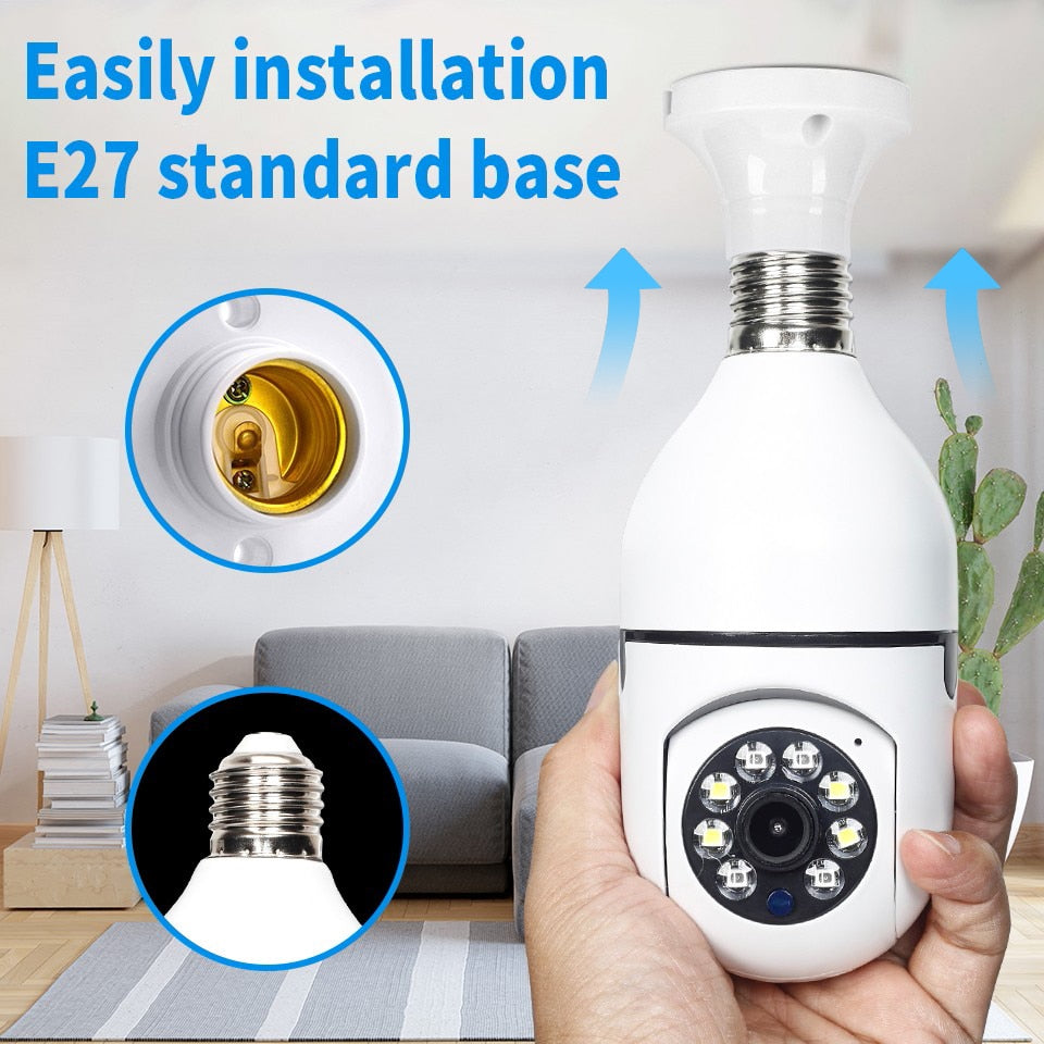 5G Bulb Surveillance Camera