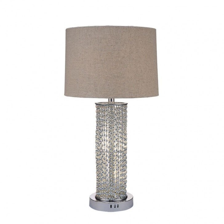 Britt Table Lamp in Chrome