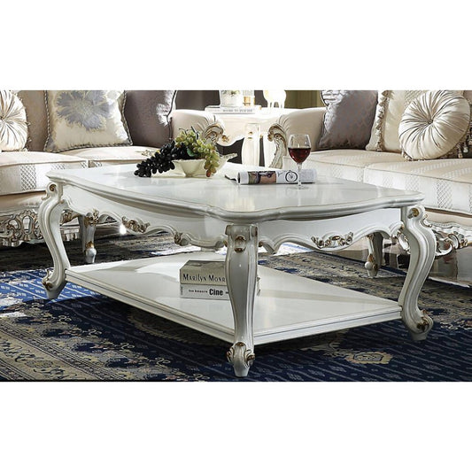 Picardy Coffee Table in Antique Pearl